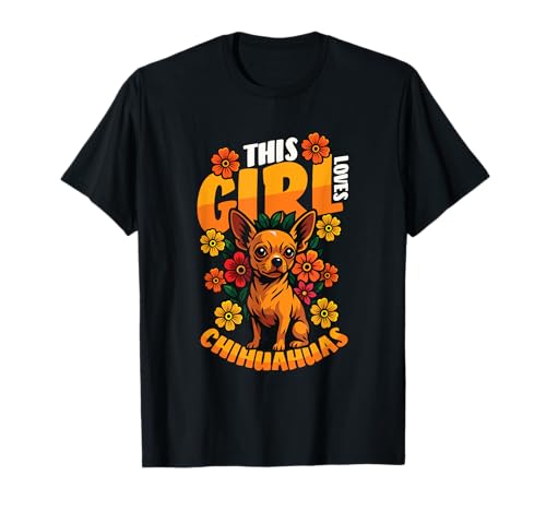 Chihuahua Mom - Dieses Mädchen liebt Chihuahua T-Shirt Chihuahua Mom - Dieses Mädchen liebt Chihuahua T-Shirt von Girls Chihuahua Lover Designs for Women & Girls