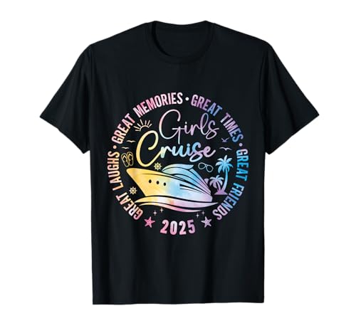 Girls Cruise 2025 Vacation Trip Cruising Girls Matching T-Shirt Girls Cruise 2025 Vacation Trip Cruising Girls Matching T-Shirt von Girls Cruise 2025 Matching Outfits Tee