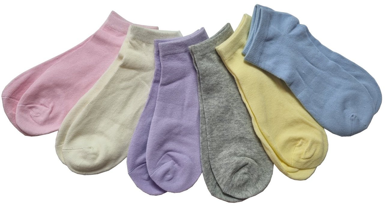 Girls Fashion Feinsöckchen Sneaker Söckchen Socken uni 12 Paar SM80903 (Packung, 12 Paar) Girls Fashion Feinsöckchen Sneaker Söckchen Socken uni 12 Paar SM80903 (Packung, 12 Paar) von Girls Fashion