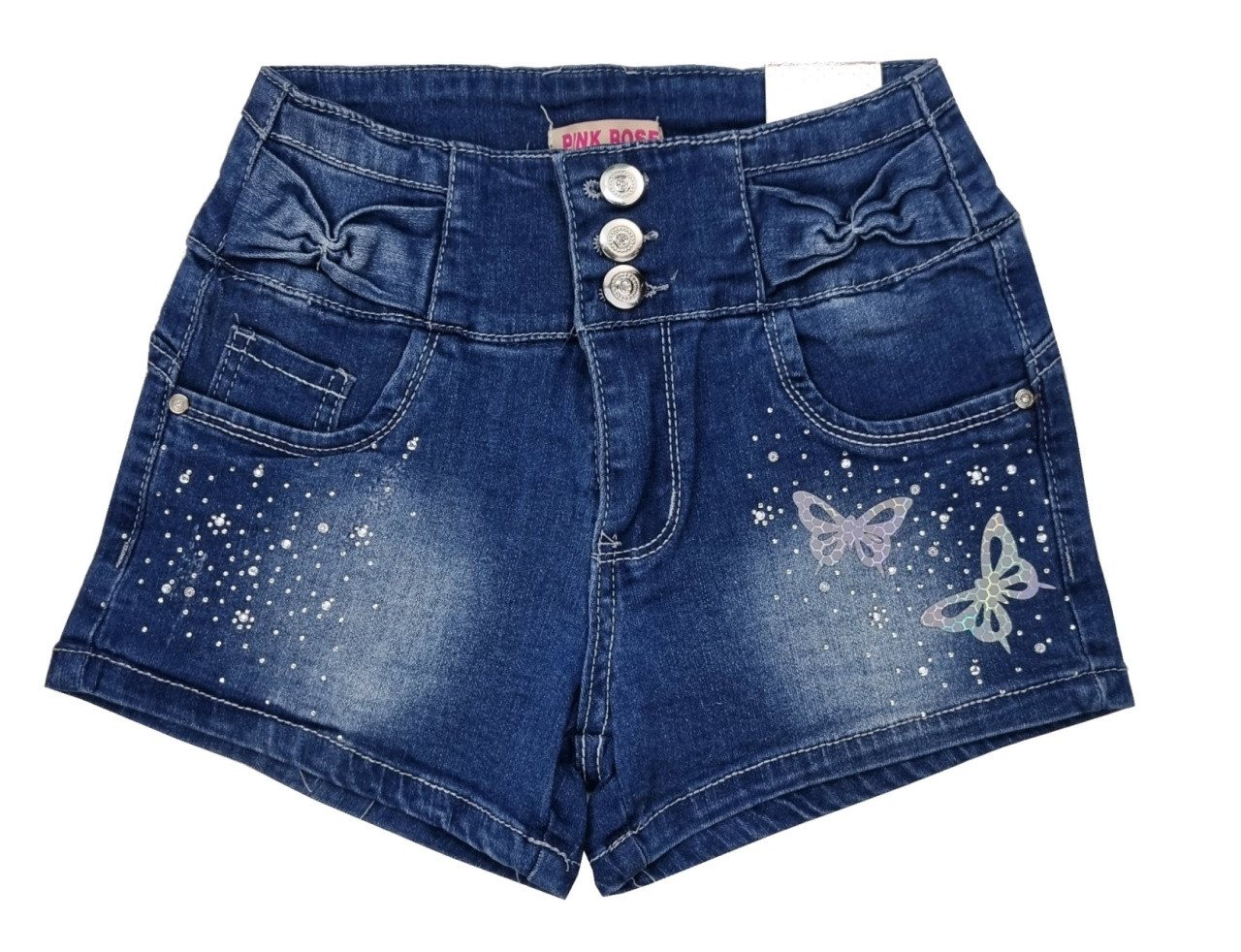 Girls Fashion Jeansshorts Shorts Jeansshorts Kinder Sommerhose Hot Pants, M2211 von Girls Fashion