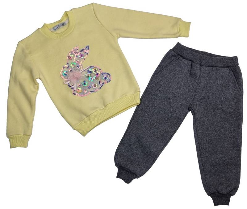 Girls Fashion Jogginganzug Sweatanzug Freizeitanzug Jogginganzug Mädchen von Girls Fashion