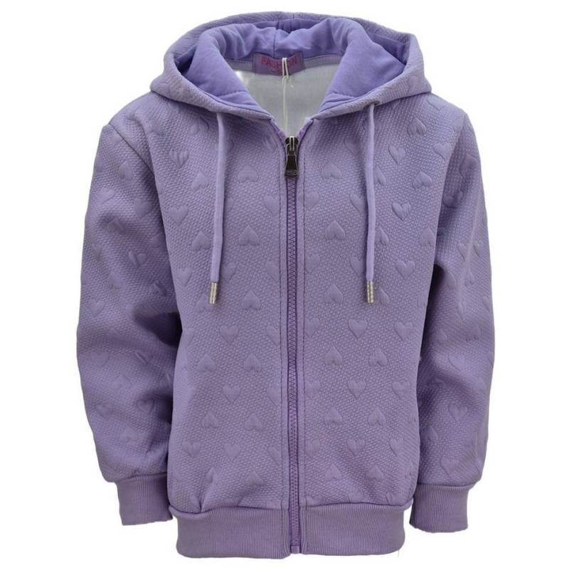 Girls Fashion Kapuzensweatjacke warme Sweatjacke / Hoody Mädchen Jacke mit Kapuze MH73e von Girls Fashion