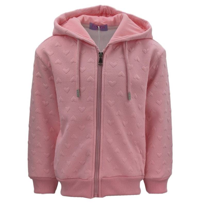 Girls Fashion Kapuzensweatjacke warme Sweatjacke / Hoody Mädchen Jacke mit Kapuze MH73e von Girls Fashion