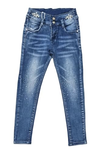 Girls Fashion Mädchen Jeans Hose Stretch, Gr. 110/116, M2215.6 von Girls Fashion