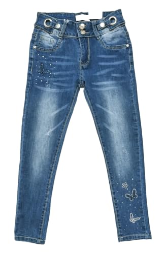 Girls Fashion Mädchen Jeans Hose Stretch, Gr. 152/158, M2217.14 von Girls Fashion