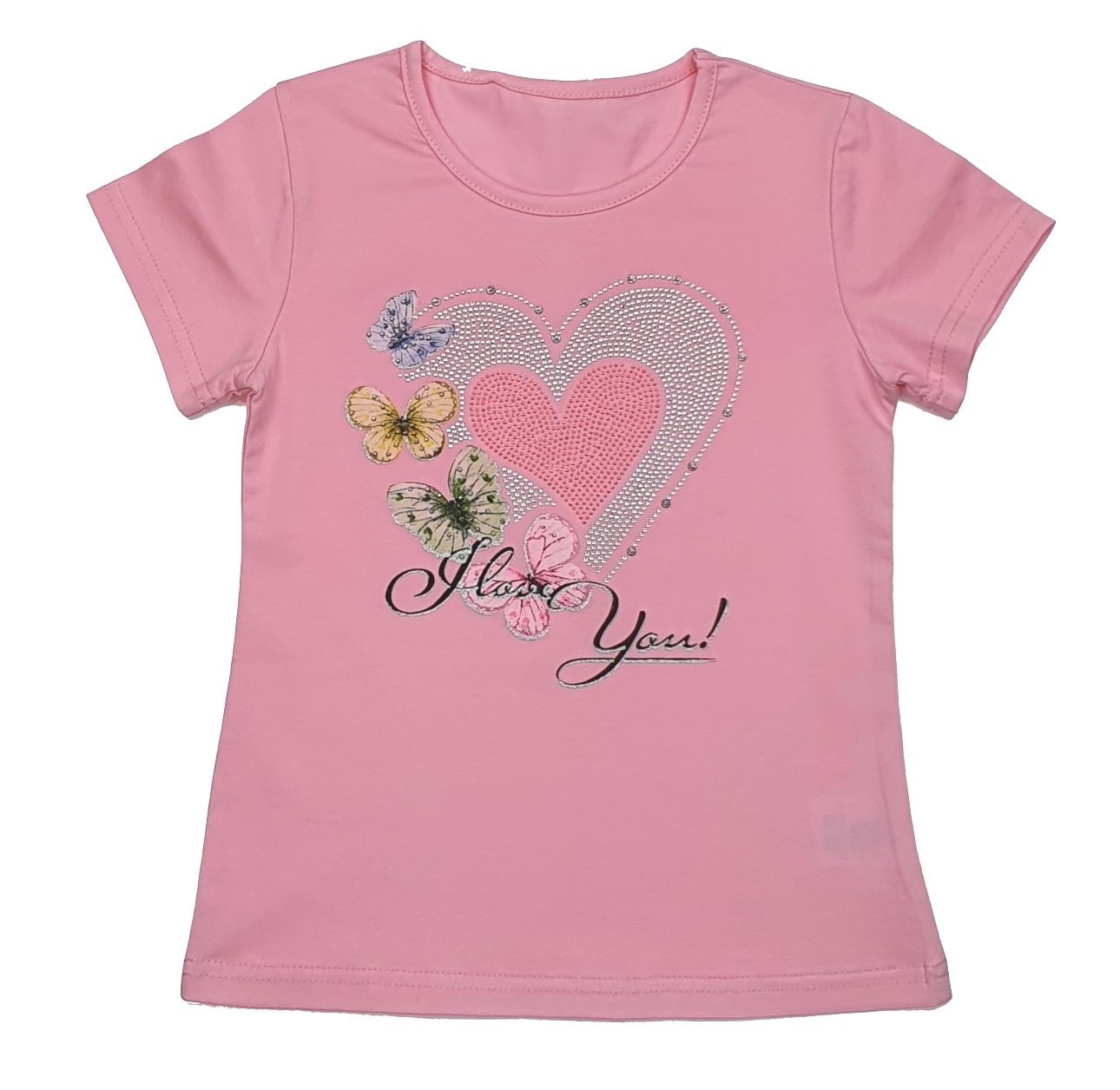 Girls Fashion T-Shirt Mädchen T-Shirt Sommer Shirt MS87 von Girls Fashion