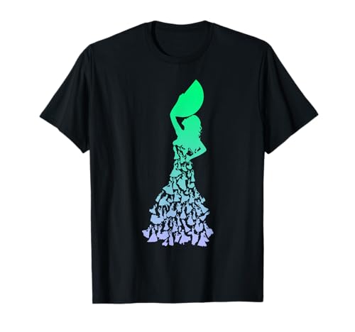 Flamenco Icons T-Shirt für Flamenco-Tänzerin | Mädchen Flamenco T-Shirt Flamenco Icons T-Shirt für Flamenco-Tänzerin | Mädchen Flamenco T-Shirt von Girls Flamenco Shirts