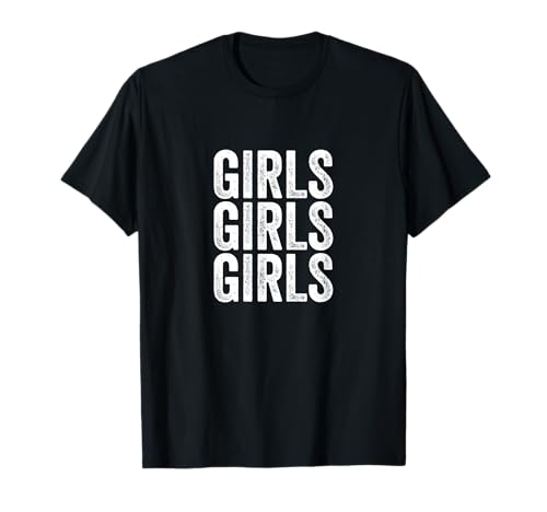 Mädchen im Used-Look T-Shirt von Girls GFX Merch