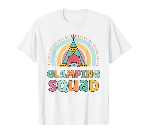 Glamping Squad Lustiges Passendes Glamping Trip für Mädchen T-Shirt Glamping Squad Lustiges Passendes Glamping Trip für Mädchen T-Shirt von Girls Glamping Squad By Josy