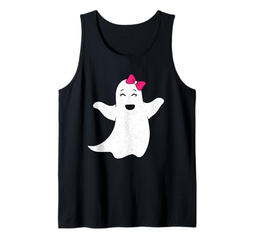 Niedlicher glücklicher Geist mit rosa Fliege für Frauen Mädchen Halloween Tank Top Niedlicher glücklicher Geist mit rosa Fliege für Frauen Mädchen Halloween Tank Top von Girls Halloween Cute Ghost With Pink Bow Tie