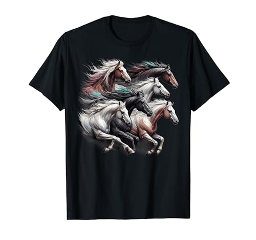 Mädchen Reit-Shirts I Ride Horses Shirt für Cowgirl T-Shirt Mädchen Reit-Shirts I Ride Horses Shirt für Cowgirl T-Shirt von Girls Horse Riding Shirts I Ride Horses Shirt