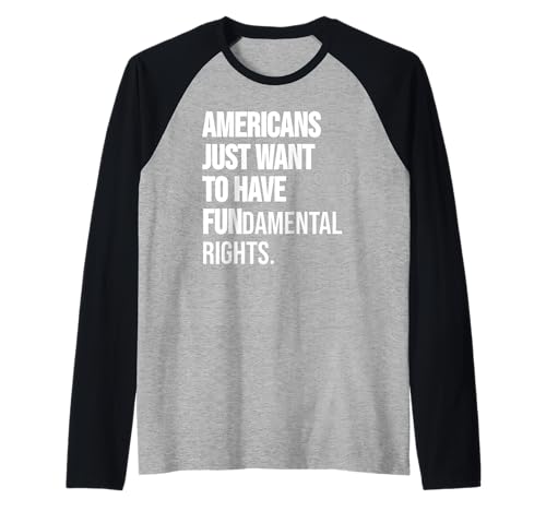 Girls Just Want to Have Fundamental Human Rights I'm Big Fan Raglan Girls Just Want to Have Fundamental Human Rights I'm Big Fan Raglan von Girls Just Want to Have Fundamental Rights T Shirt