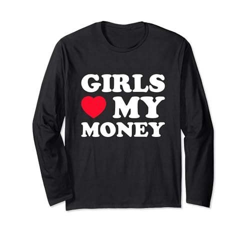 Girls Love My Money Langarmshirt von Girls Love My Money