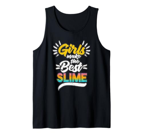 Mädchen Machen den besten Schleim, niedliches Basteln, lustige Schleimkönigin Tank Top Mädchen Machen den besten Schleim, niedliches Basteln, lustige Schleimkönigin Tank Top von Girls Make The Best Slime DIY Slime Queen Gifts