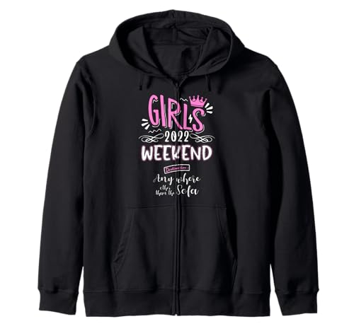 Wochenendtrip für Mädchen 2022 Kapuzenjacke Wochenendtrip für Mädchen 2022 Kapuzenjacke von Girls Road Trip 2022