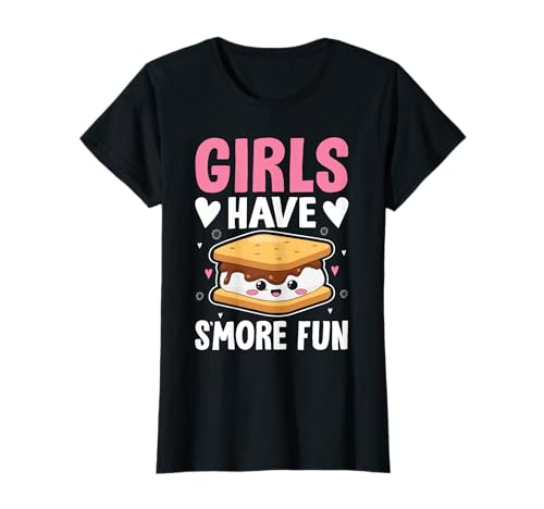Mädchen haben Spaß an Graham Crackers Funny Smores Lovers T-Shirt Mädchen haben Spaß an Graham Crackers Funny Smores Lovers T-Shirt von Girls Smore Tees for Women Men