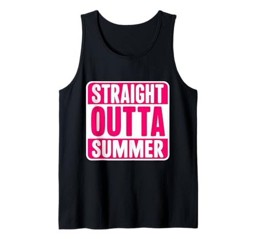 Damen Straight Outta Summer Back To School First Day Girls Tank Top Damen Straight Outta Summer Back To School First Day Girls Tank Top von Girls Straight Outta Summer Back To School Merch