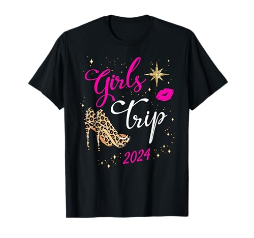 Girls Trip 2024 Shirts für Mädchen am Wochenende, Geburtstagsparty für Mädchen T-Shirt Girls Trip 2024 Shirts für Mädchen am Wochenende, Geburtstagsparty für Mädchen T-Shirt von Girls Trip 2024 Shirt Girls Weekend Birthday Squad