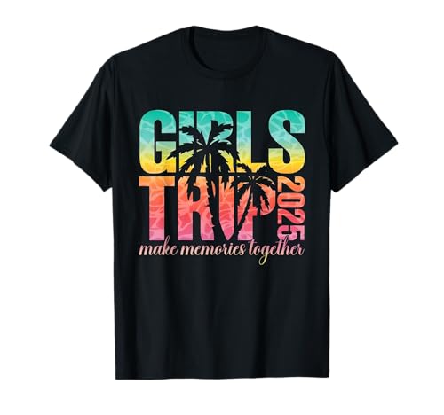 Funny Girls Trip 2025 Making Memories Batik Sommer T-Shirt Funny Girls Trip 2025 Making Memories Batik Sommer T-Shirt von Girls Trip 2025 Making Memories Tie Dye Shirt