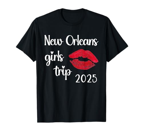 New Orleans Girls Trip 2025, passender Wochenendurlaub für Damen T-Shirt New Orleans Girls Trip 2025, passender Wochenendurlaub für Damen T-Shirt von Girls Trip 2025