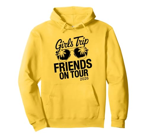 MÄDCHEN Reise Freunde AUF Tour 2026 Pullover Hoodie von Girls Trip 2026 Lip Apparel