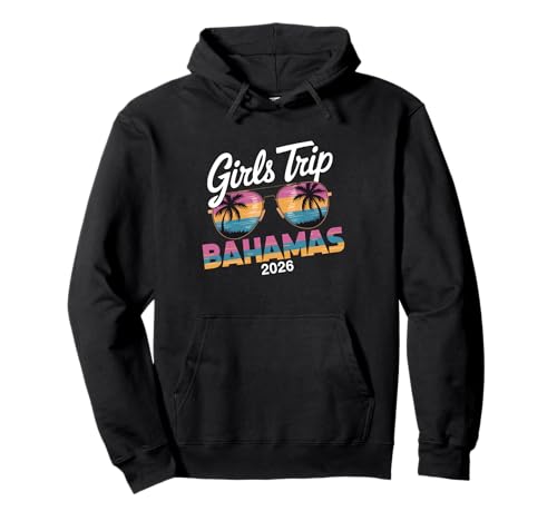 MÄDCHEN Trip Bahamas 2026 Pullover Hoodie von Girls Trip 2026 Lip Apparel