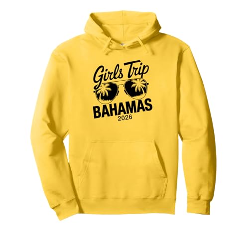 MÄDCHEN Trip Bahamas 2026 Pullover Hoodie von Girls Trip 2026 Lip Apparel