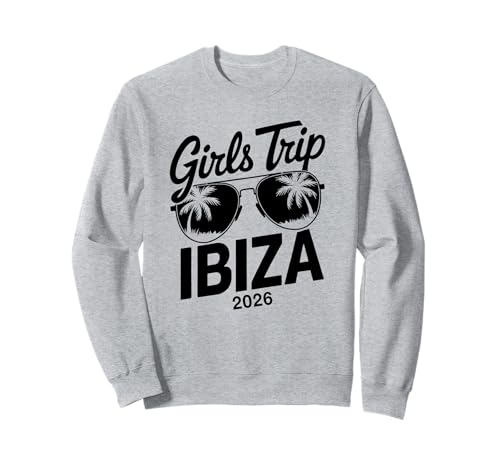MÄDCHEN Trip Ibiza 2026 Sweatshirt von Girls Trip 2026 Lip Apparel