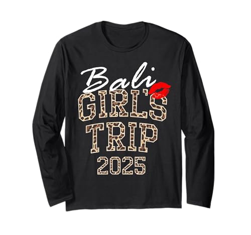 Trip Bali 2025 T-Shirts, Urlaubswochenende, Geburtstagskader für Mädchen Langarmshirt Trip Bali 2025 T-Shirts, Urlaubswochenende, Geburtstagskader für Mädchen Langarmshirt von Girls Trip Bali 2025 Shirts Weekend Birthday Squad