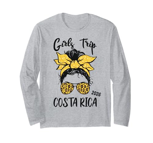 Girls Trip Costa Rica 2026 Urlaub Mädelsurlaub Partyurlaub Langarmshirt Girls Trip Costa Rica 2026 Urlaub Mädelsurlaub Partyurlaub Langarmshirt von Girls Trip Costa Rica 2026 Urlaub Gruppenoutfits