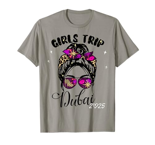 Trip Dubai 2025 T-Shirts für Damen, Wochenend-Birthday Squad T-Shirt Trip Dubai 2025 T-Shirts für Damen, Wochenend-Birthday Squad T-Shirt von Girls Trip Dubai 2025 Shirt Weekend Birthday Squad