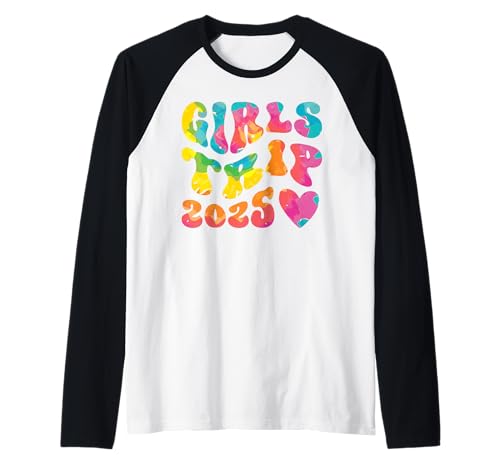 Mädchen Wochenende Frauen Mädchen Trip 2025 Raglan von Girls Trip Favors Girls Weekend Accessories
