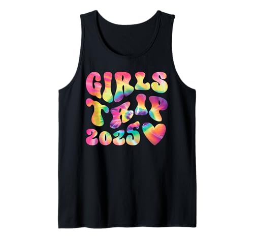 Mädchen Wochenende Frauen Mädchen Trip 2025 Tank Top von Girls Trip Favors Girls Weekend Accessories