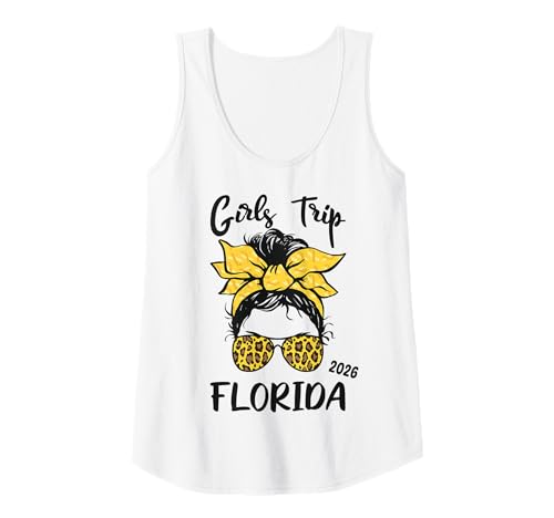 Damen Girls Trip Florida 2026 Urlaub Mädelsurlaub Partyurlaub Tank Top Damen Girls Trip Florida 2026 Urlaub Mädelsurlaub Partyurlaub Tank Top von Girls Trip Florida 2026 Urlaub Gruppenoutfits
