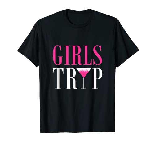 Mädchen Reise Urlaub Wochenende Ausflug für Frauen passend T-Shirt von Girls Trip Girls Weekend Women Vacation Collection