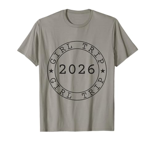 Girl Trip 2026 Gruppensouvenir Reise T-Shirt von Girls Trip Group Matching Outfit T-Shirt