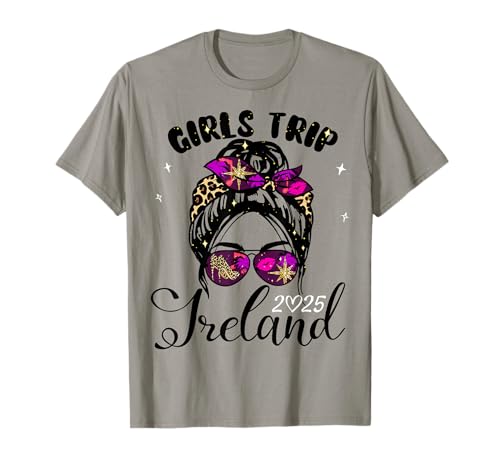 Girls Trip Irland 2025 Weekend Vacation Birthday Squad T-Shirt Girls Trip Irland 2025 Weekend Vacation Birthday Squad T-Shirt von Girls Trip Ireland 2025 Birthday Squad Weekend