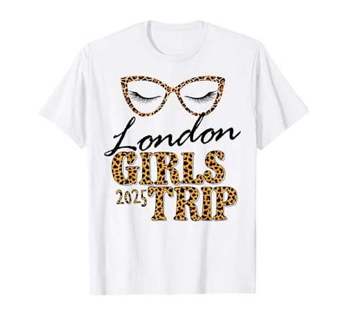 Girls Trip London 2025 Shirt Damen Wochenende Geburtstag Squad T-Shirt von Girls Trip London 2025 Vacation Birthday Squad
