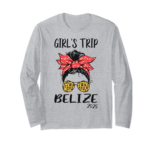 Girls Trip Belize 2025 Mädelsurlaub Partyurlaub Urlaub Langarmshirt Girls Trip Belize 2025 Mädelsurlaub Partyurlaub Urlaub Langarmshirt von Girls Trip Mädelsurlaub Mädelstrip Mädelsausflug