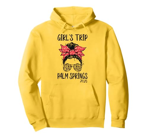 Girls Trip Palm Springs 2025 Mädelsurlaub Partyurlaub Urlaub Pullover Hoodie Girls Trip Palm Springs 2025 Mädelsurlaub Partyurlaub Urlaub Pullover Hoodie von Girls Trip Mädelsurlaub Mädelstrip Mädelsausflug
