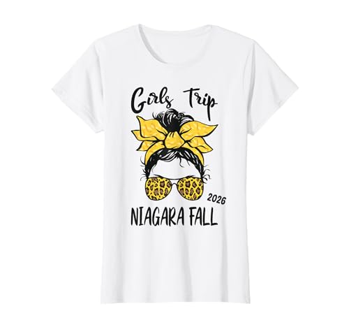 Girls Trip Niagara Fall 2026 Urlaub Mädelsurlaub Partyurlaub T-Shirt Girls Trip Niagara Fall 2026 Urlaub Mädelsurlaub Partyurlaub T-Shirt von Girls Trip Niagara Fall 2026 Urlaub Gruppenoutfits