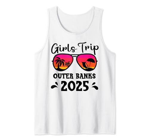 Outer Banks Girls Trip 2025 Urlaub, Gruppen-Wochenendparty Tank Top Outer Banks Girls Trip 2025 Urlaub, Gruppen-Wochenendparty Tank Top von Girls Trip Outer Banks Bachelorette Party Apparel