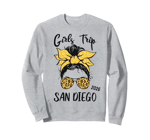 Girls Trip San Diego 2026 Urlaub Mädelsurlaub Partyurlaub Sweatshirt Girls Trip San Diego 2026 Urlaub Mädelsurlaub Partyurlaub Sweatshirt von Girls Trip San Diego 2026 Urlaub Gruppenoutfits