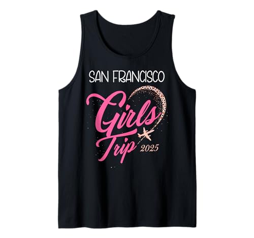 Girlstrip San Francisco 2025 Geburtstagskader für Damen am Wochenende Tank Top Girlstrip San Francisco 2025 Geburtstagskader für Damen am Wochenende Tank Top von Girls Trip San Francisco 2025 Shirt Birthday Squad