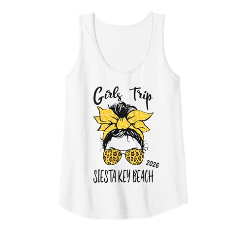 Damen Girls Trip Siesta Key Beach 2026 Mädelsurlaub Partyurlaub Tank Top Damen Girls Trip Siesta Key Beach 2026 Mädelsurlaub Partyurlaub Tank Top von Girls Trip Siesta Key Beach 2026 Urlaub