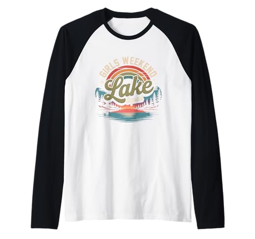 Wochenendtrip für Mädchen mit Tochter Sunset Lake Squad Adventure Raglan Wochenendtrip für Mädchen mit Tochter Sunset Lake Squad Adventure Raglan von Girls Weekend Trip Daughter Sunset Lake Squad