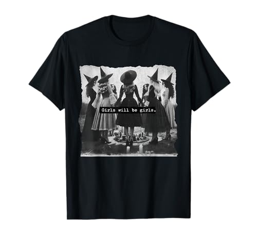 T-Shirts für Mädchen, Hexe, lustige Hexe, Witchy Vibes, Spooky Season T-Shirt T-Shirts für Mädchen, Hexe, lustige Hexe, Witchy Vibes, Spooky Season T-Shirt von Girls Witch, Funny Witch, Witchy Vibes Tees