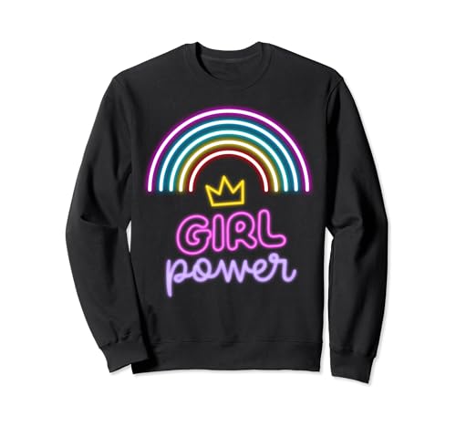 Rainbow Girl Power Motivierend Bunt Schön Sweatshirt von Girls bySaintMerch