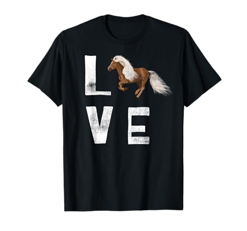 Mädchen Love Horses Falabella Miniatur Pony T-Shirt Geschenk T-Shirt Mädchen Love Horses Falabella Miniatur Pony T-Shirt Geschenk T-Shirt von Girls horse lovers Shirt
