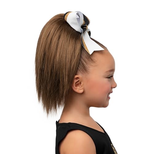 Girly Curls Cheerleader Pferdeschwanz-Haarteil für Mädchen und Teenager, glatt, 27,9 cm Girly Curls Cheerleader Pferdeschwanz-Haarteil für Mädchen und Teenager, glatt, 27,9 cm von Girly Curls